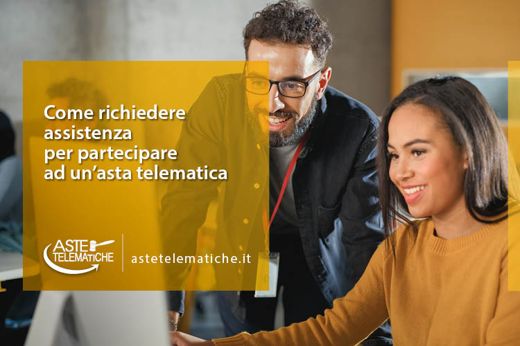 richiedere assistenza partecipare asta telematica