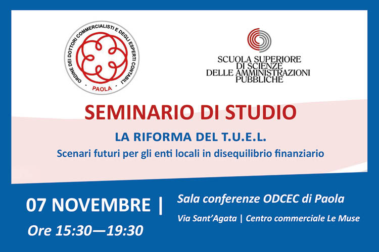 seminario studio paola novembre 2023